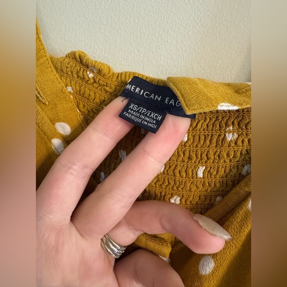 🔴American Eagle Polka Dot Romper - Picture 3 of 5